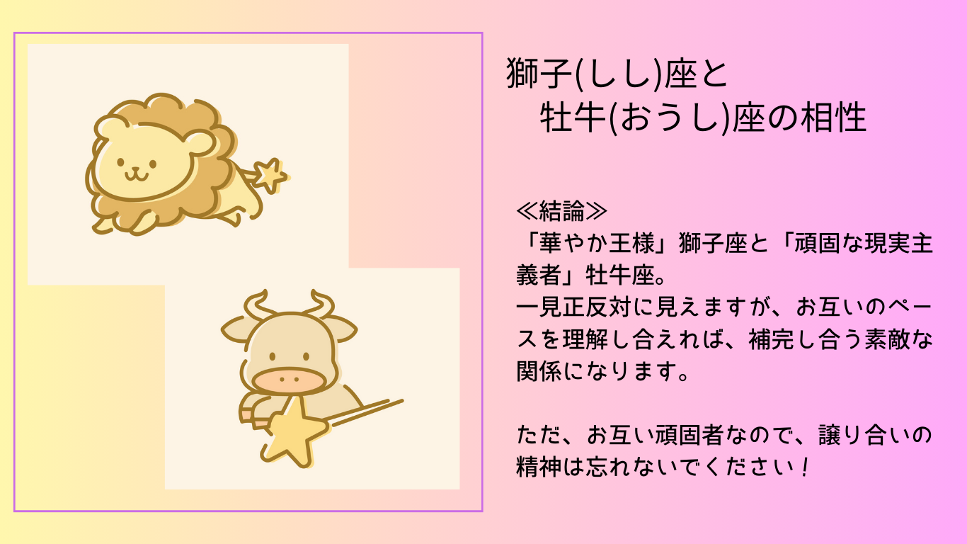 獅子座の底力